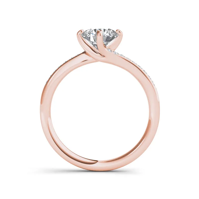 1.15ct Brilliant Cut Diamond  Gold Engagement Ring  - 01US14