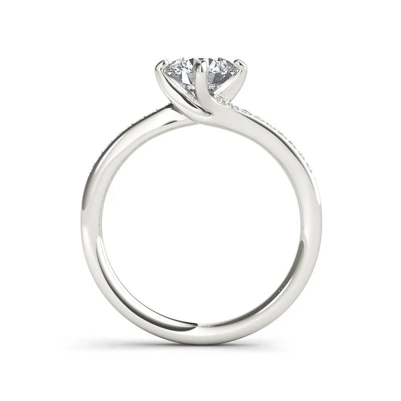 1.15ct Brilliant Cut Diamond  Gold Engagement Ring  - 01US14