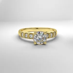 1.24ct Brilliant Cut Diamond Engagement Ring - 03BS05