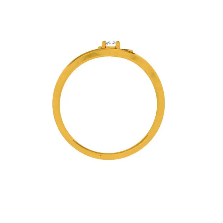 22KT (916) Yellow Gold Ring For Women