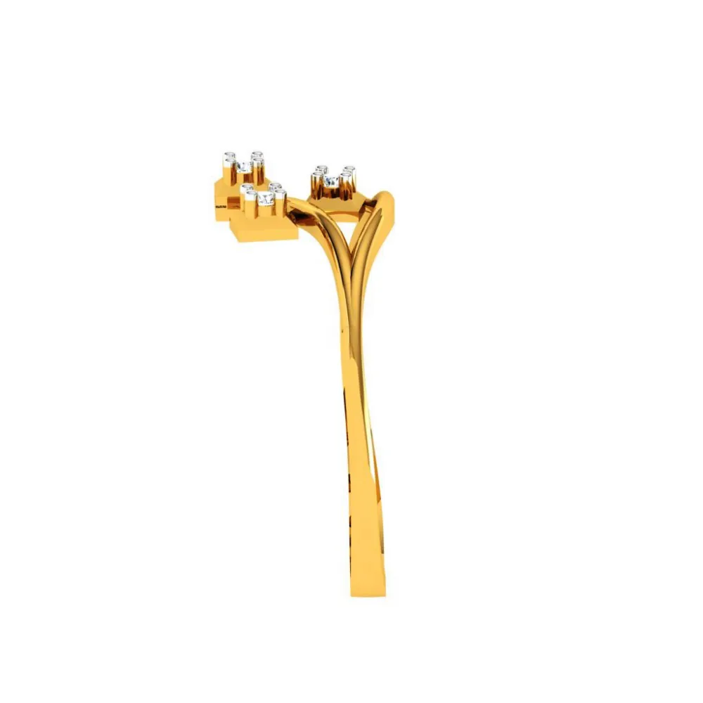 22KT (916) Yellow Gold Ring For Women