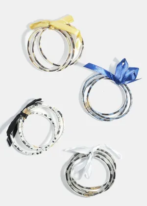 3-Piece Animal Print Bracelets