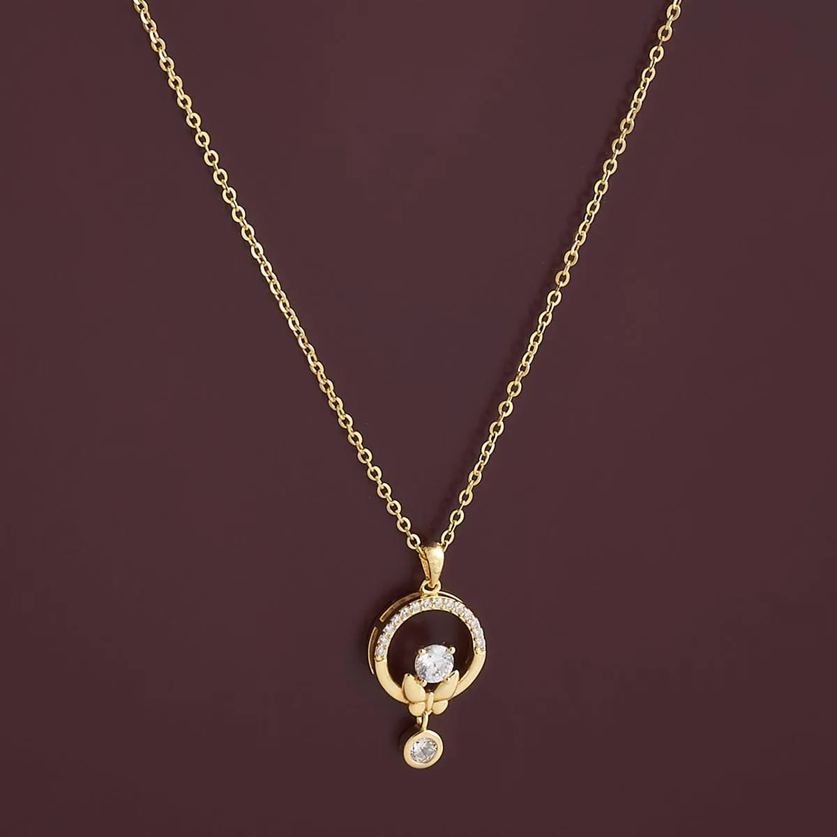 92.5 Silver Pendant with Chain  183172