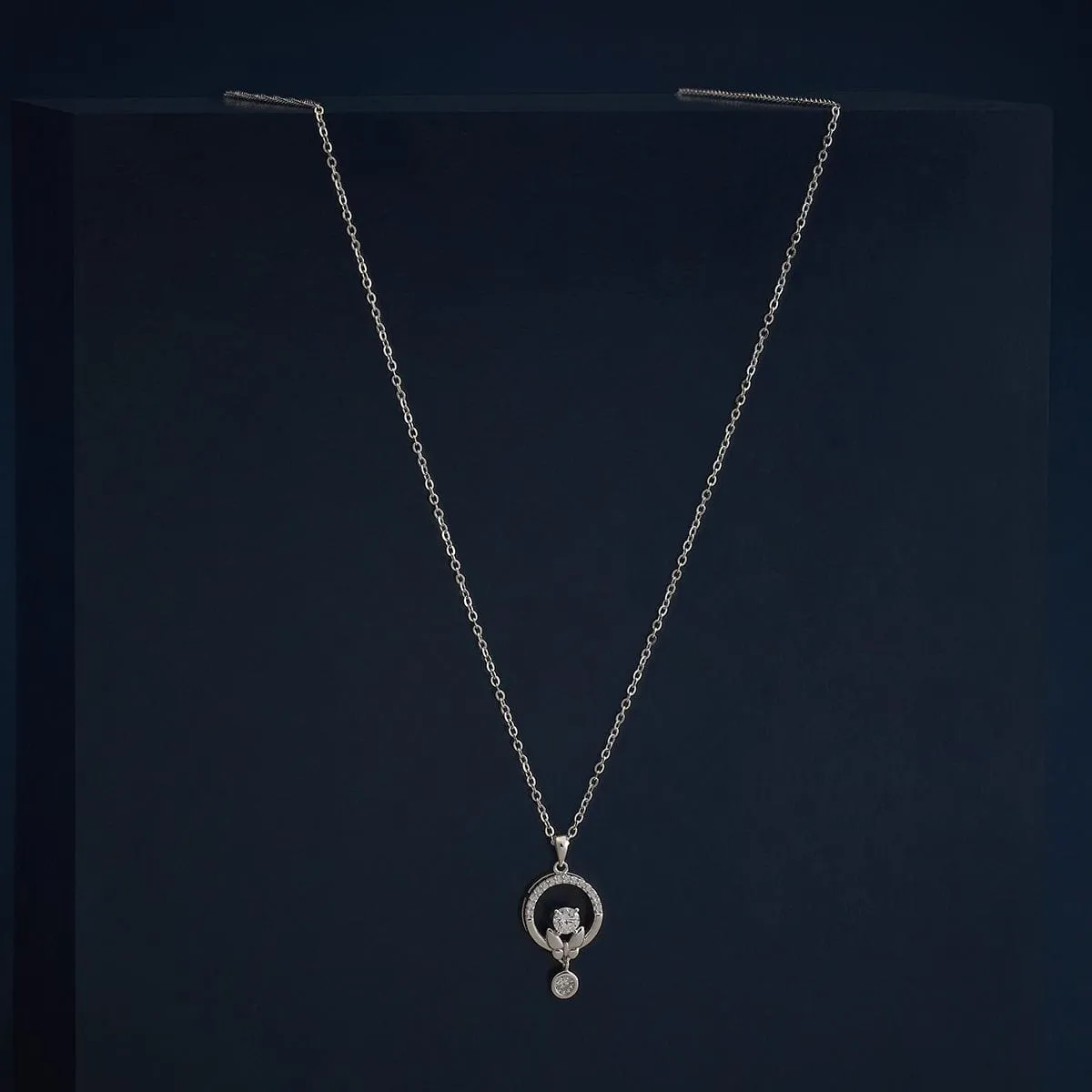 92.5 Silver Pendant with Chain  183172