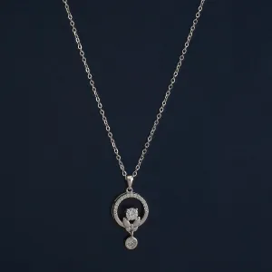 92.5 Silver Pendant with Chain  183172