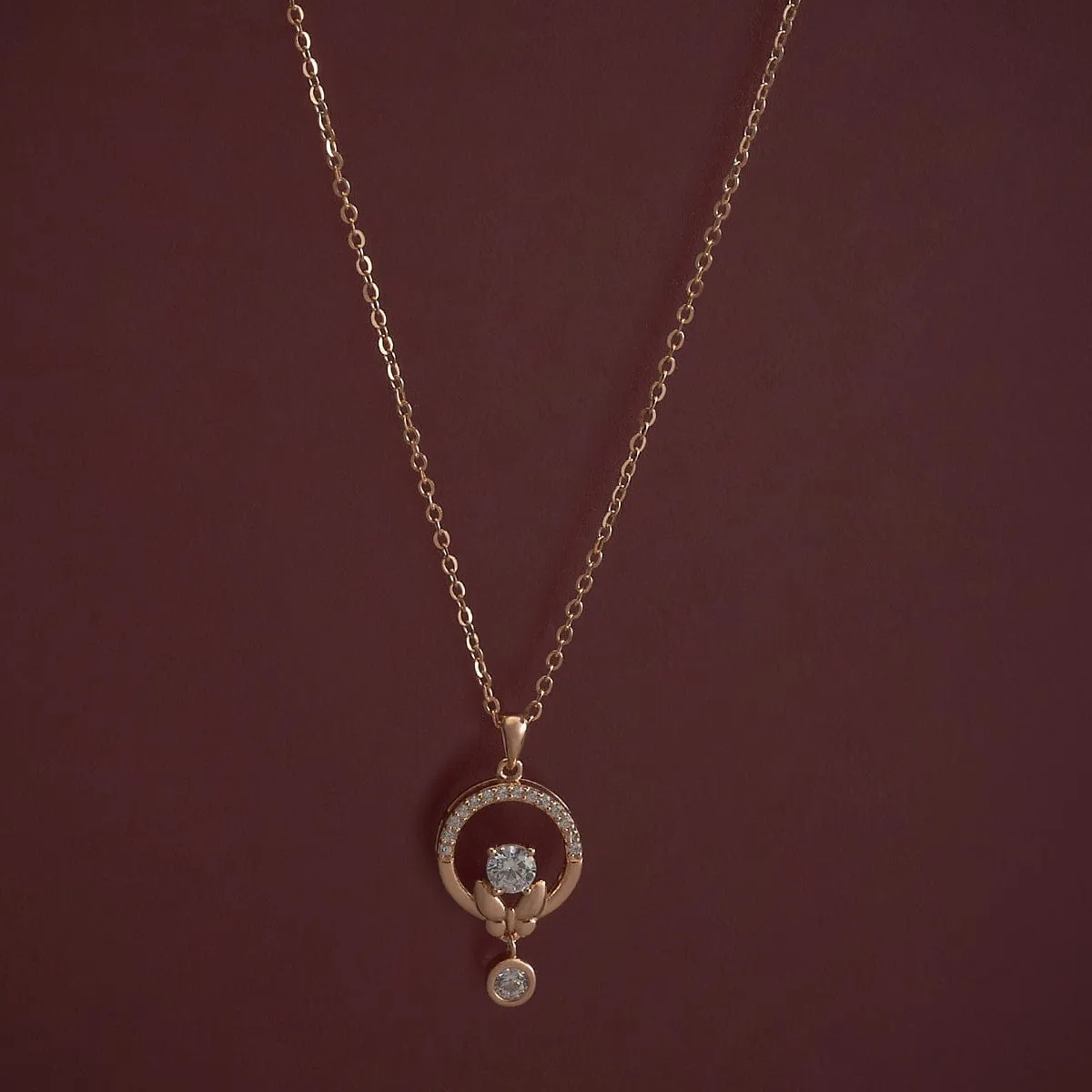 92.5 Silver Pendant with Chain  183172