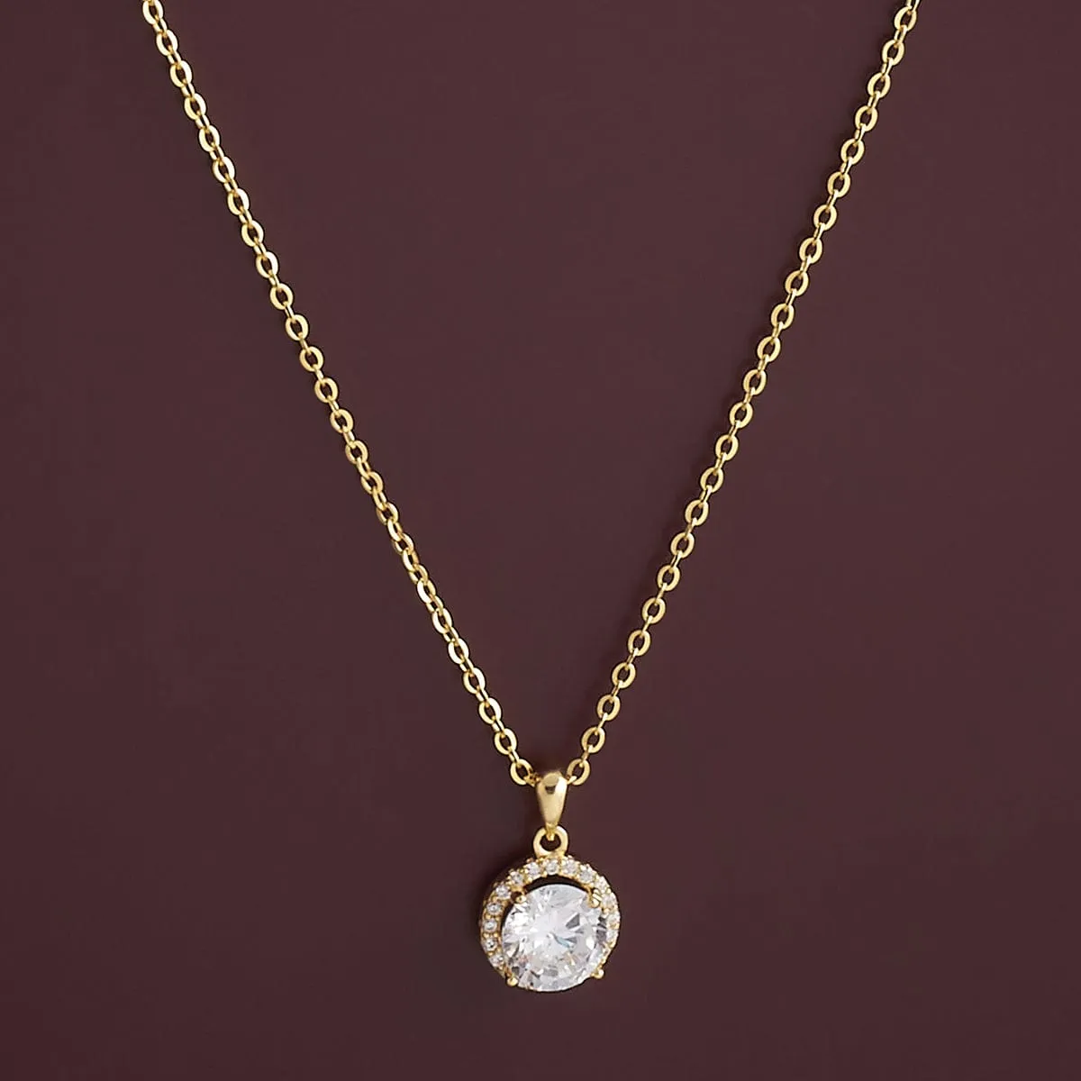 92.5 Silver Pendant with Chain  183206
