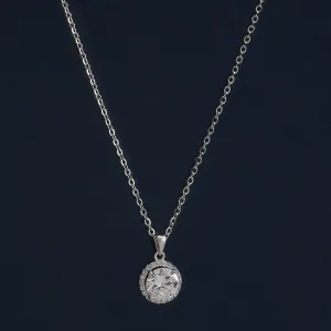 92.5 Silver Pendant with Chain  183206
