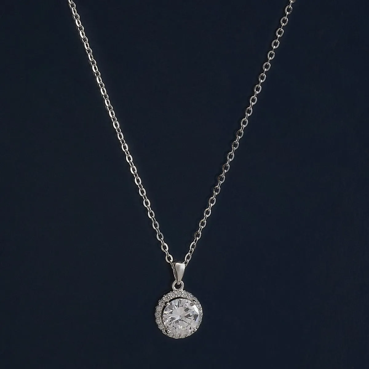 92.5 Silver Pendant with Chain  183206