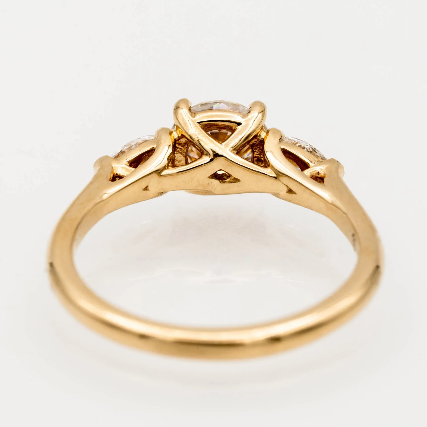 Acacia Ring with Moissanite