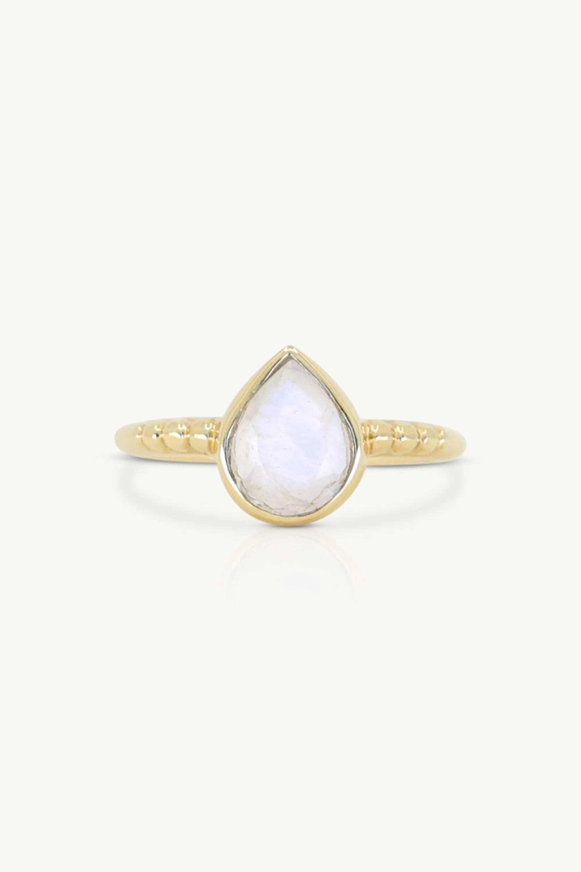 Amie Moonstone Gold Stacker