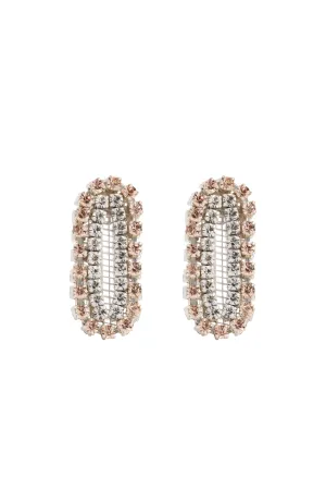 Angel Stripe Studs Large - Pink Melissa