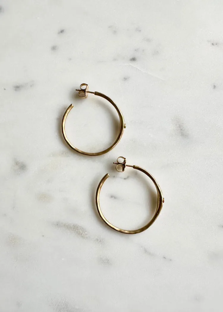 Austin Titus | White Topaz Earring