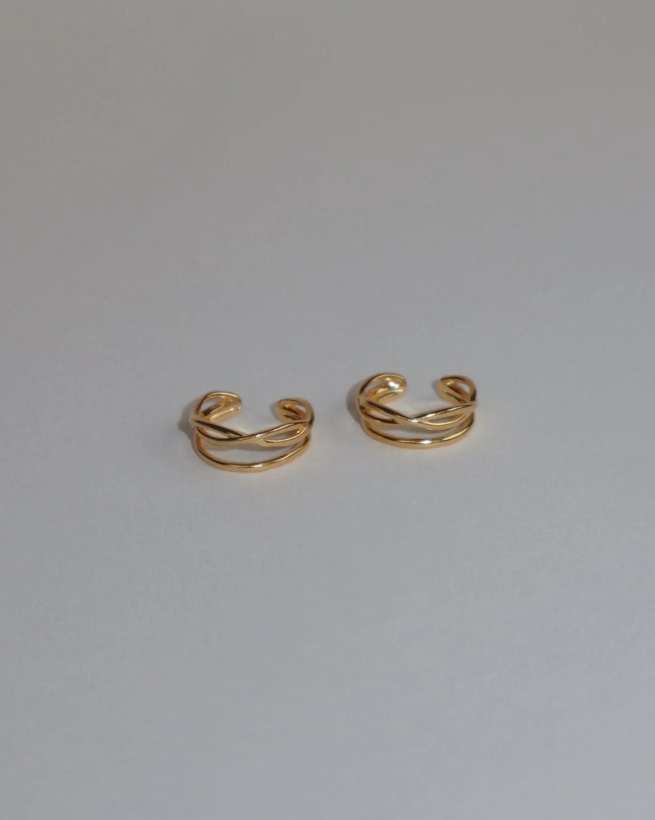 'Ayda' Intertwined Ear Cuffs