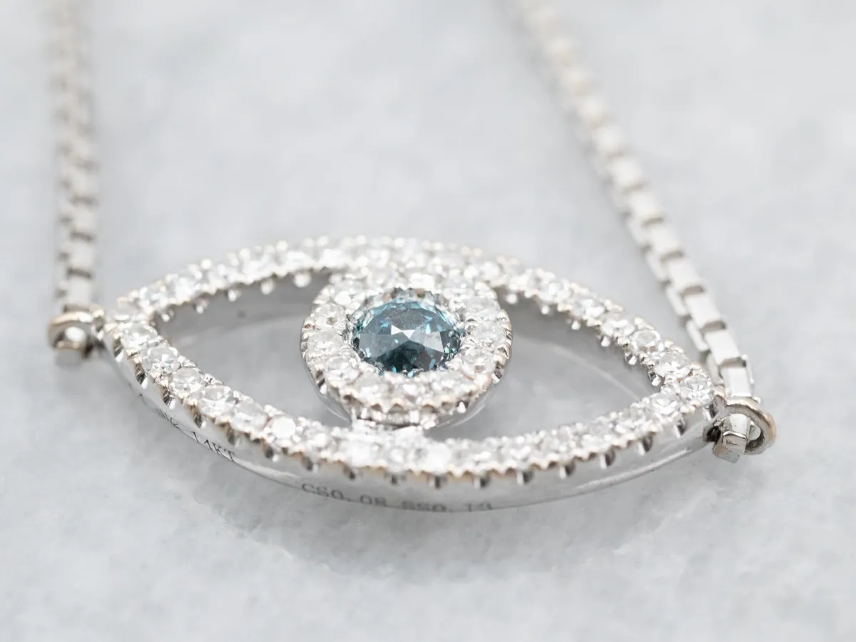 Blue Diamond 3rd Eye Bracelet