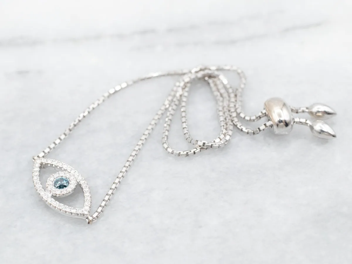 Blue Diamond 3rd Eye Bracelet