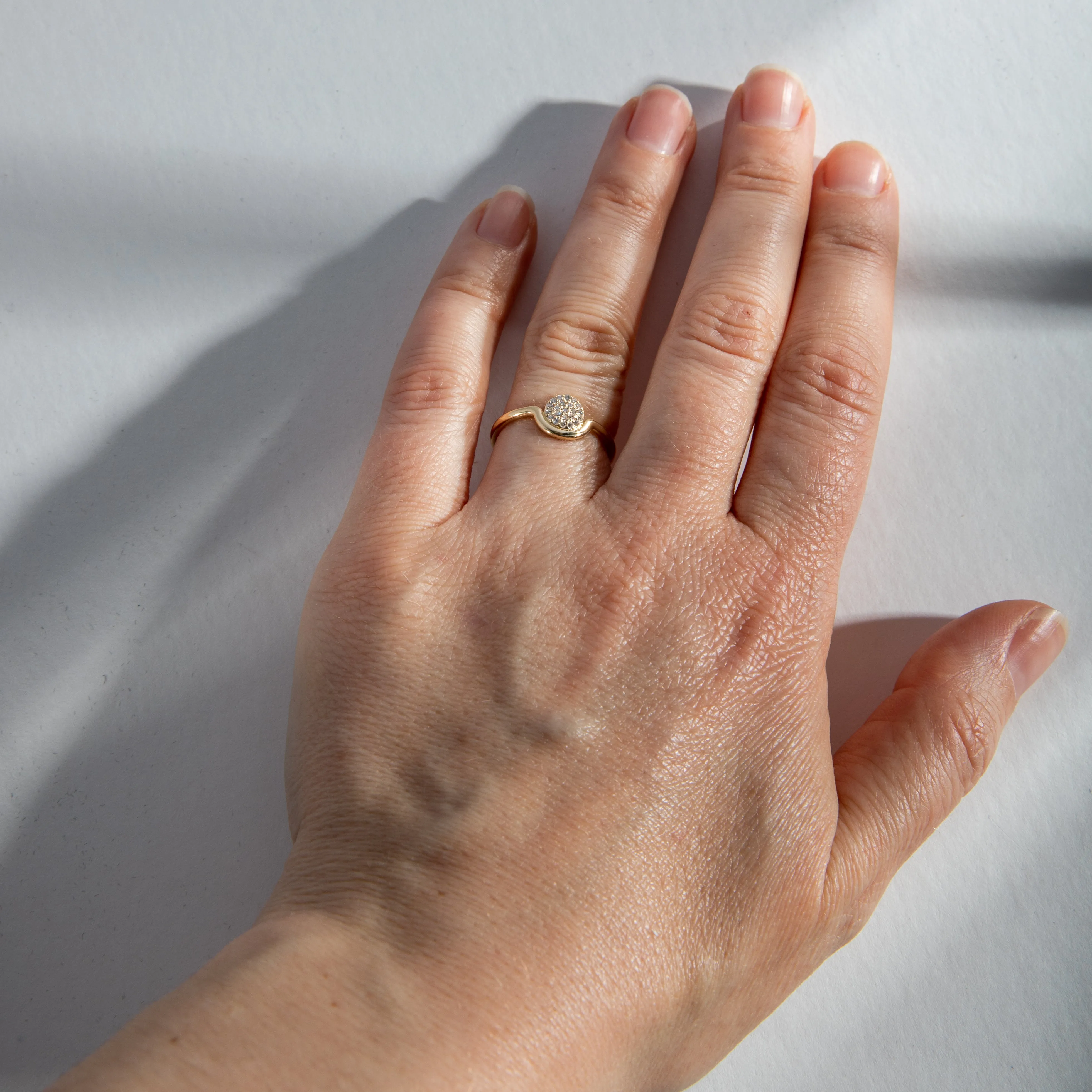 Bodu Ring with Lab-grown diamonds
