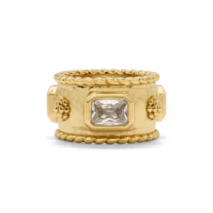 Capucine de Wulf Berry Band in Clear Cubic Zirconia - Size 7