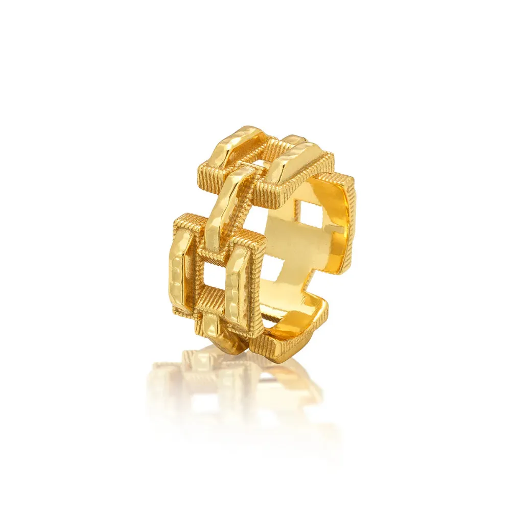 Capucine de Wulf Pathway Ring in Gold - Size 8
