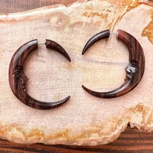 Crescent Moons - Wood
