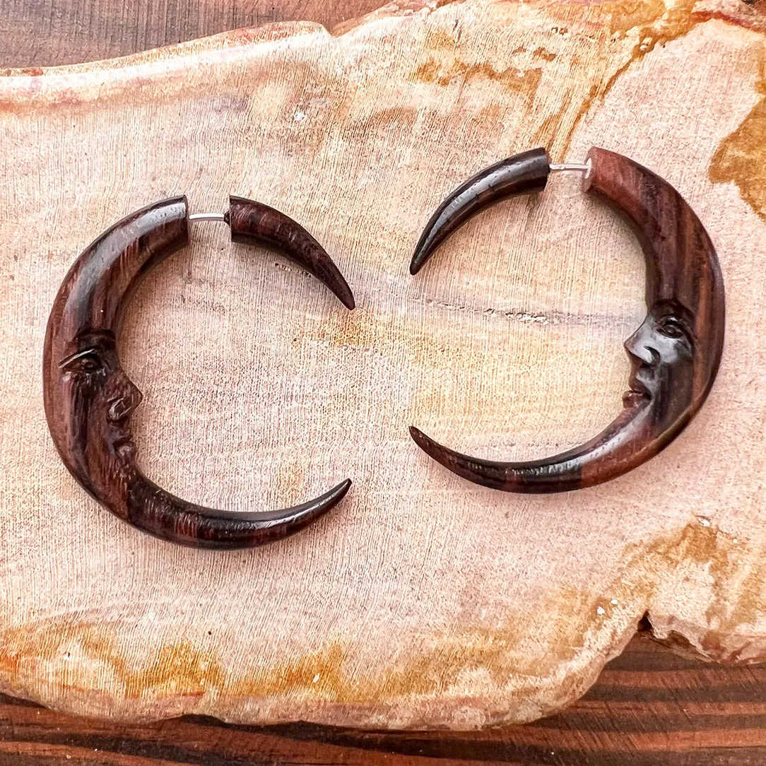 Crescent Moons - Wood