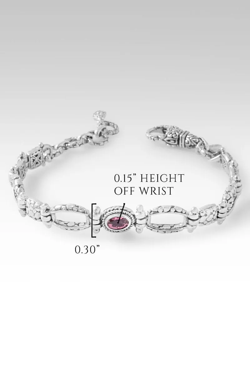 Deliverance Bracelet? in Pink Tourmaline