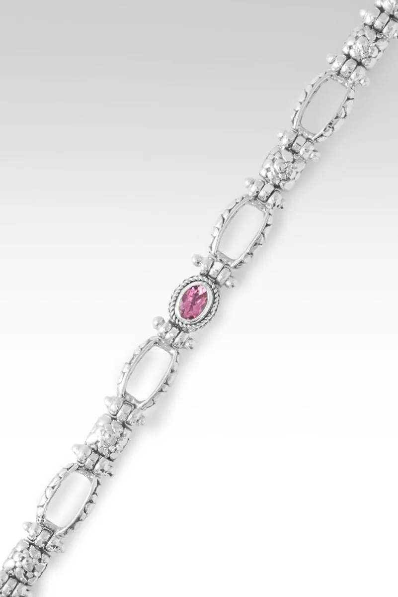 Deliverance Bracelet? in Pink Tourmaline