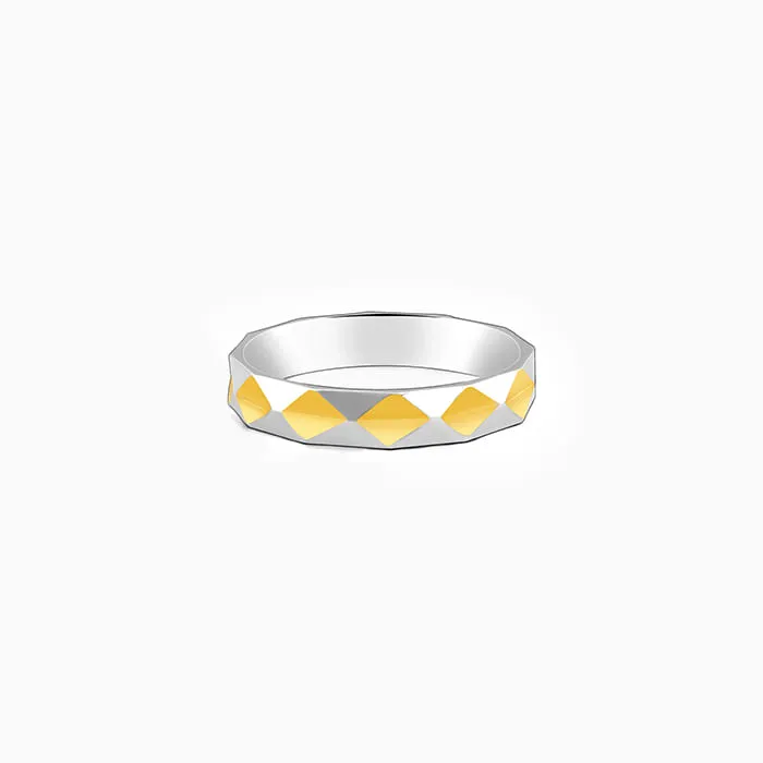 Dual Tone Altruistic Band For Him