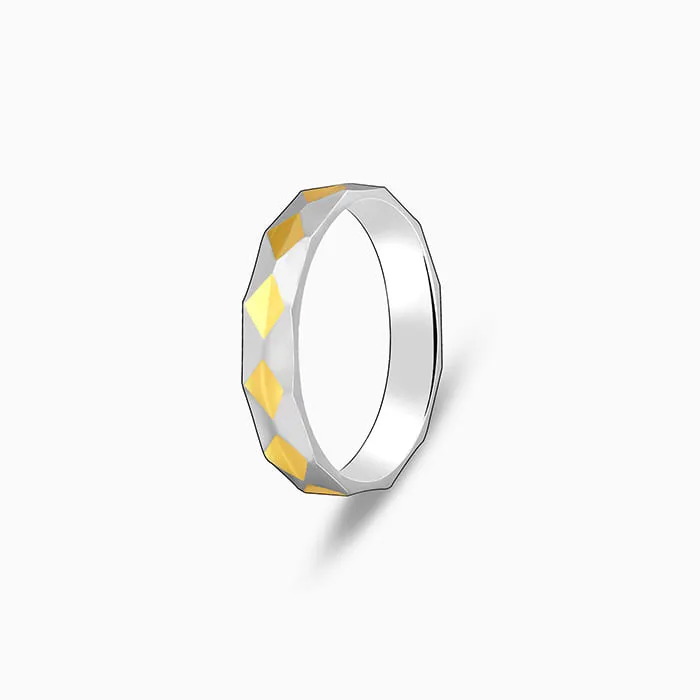 Dual Tone Altruistic Band For Him