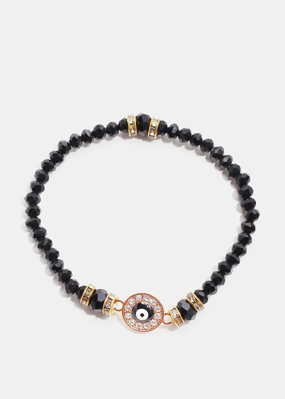 Evil Eye Bead Bracelet