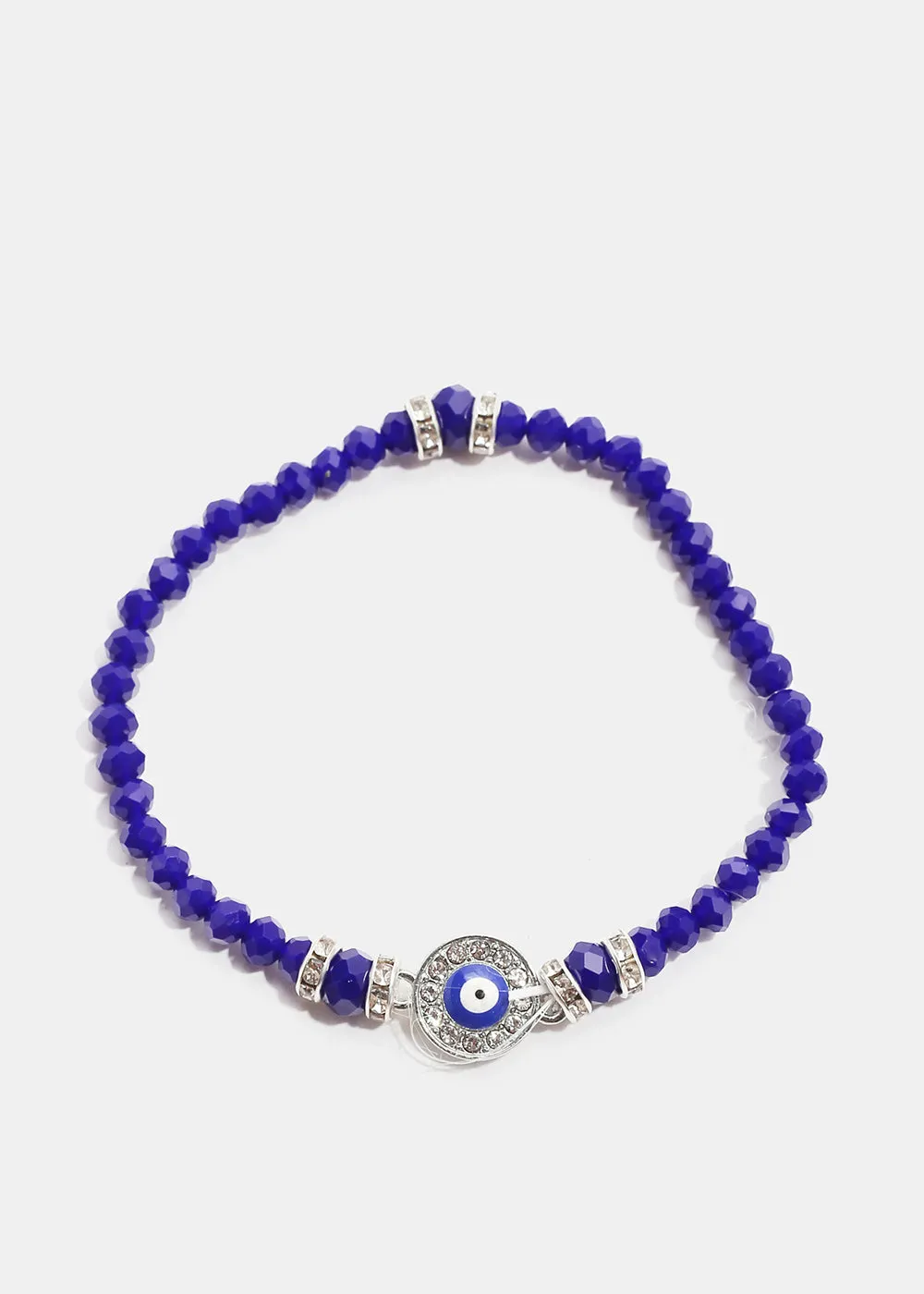 Evil Eye Bead Bracelet