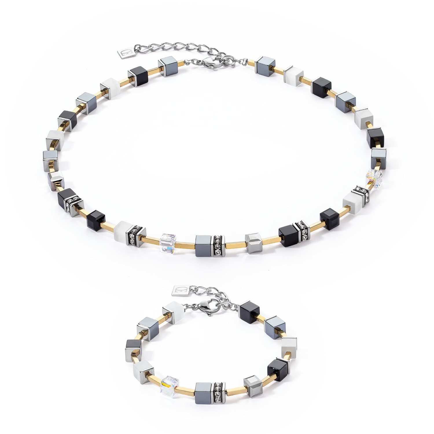 GeoCUBE? Iconic Pure Bracelet Black