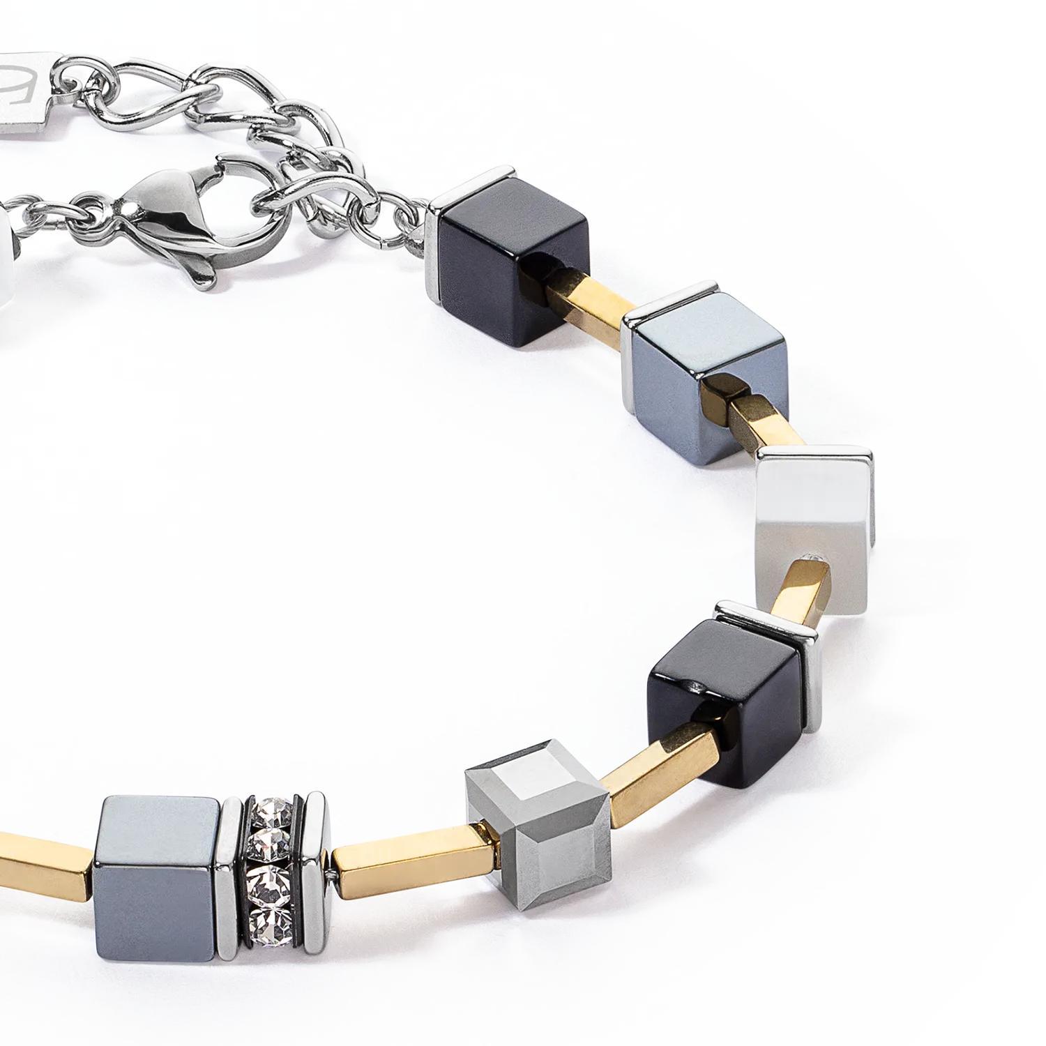 GeoCUBE? Iconic Pure Bracelet Black