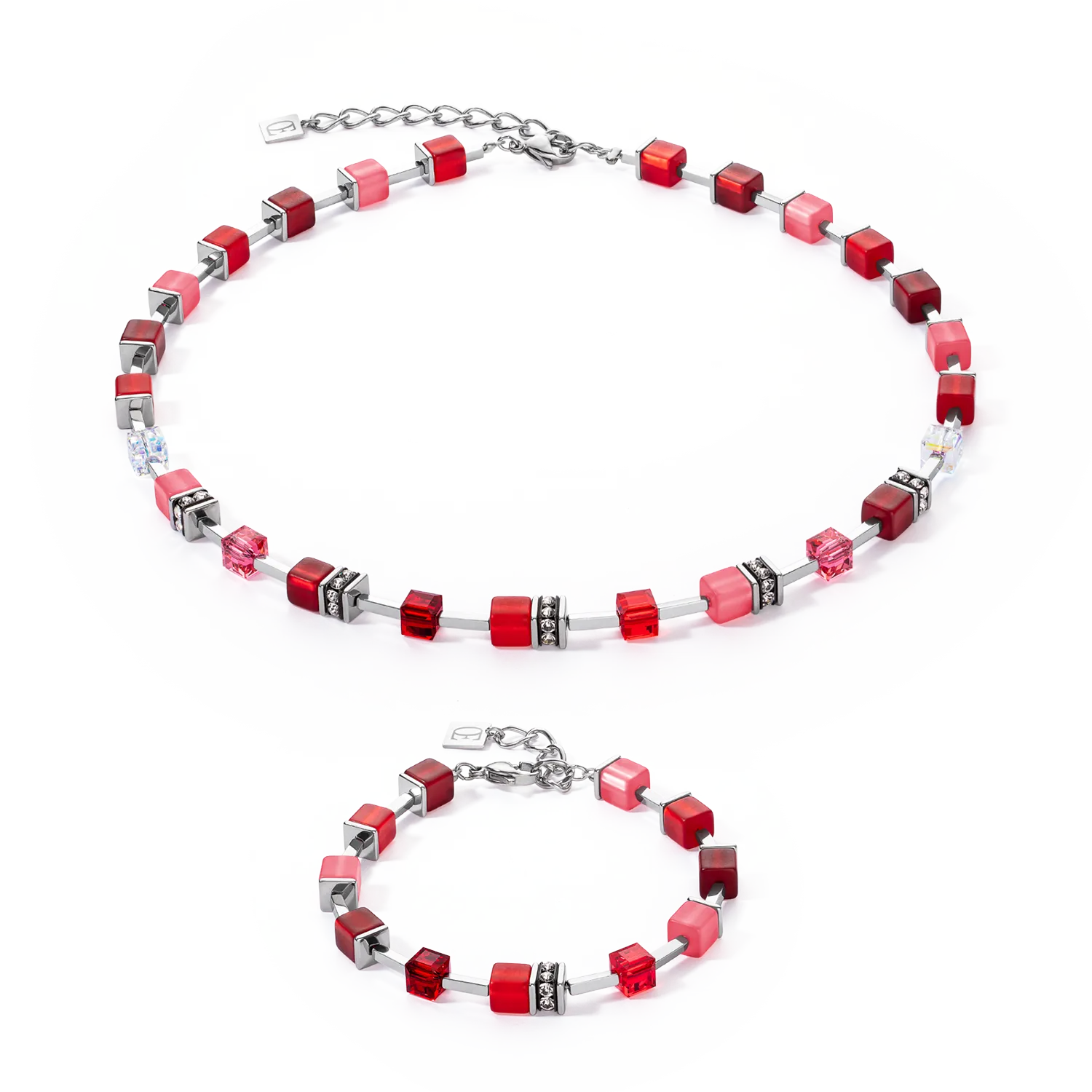 GeoCUBE? Iconic Pure Bracelet Red