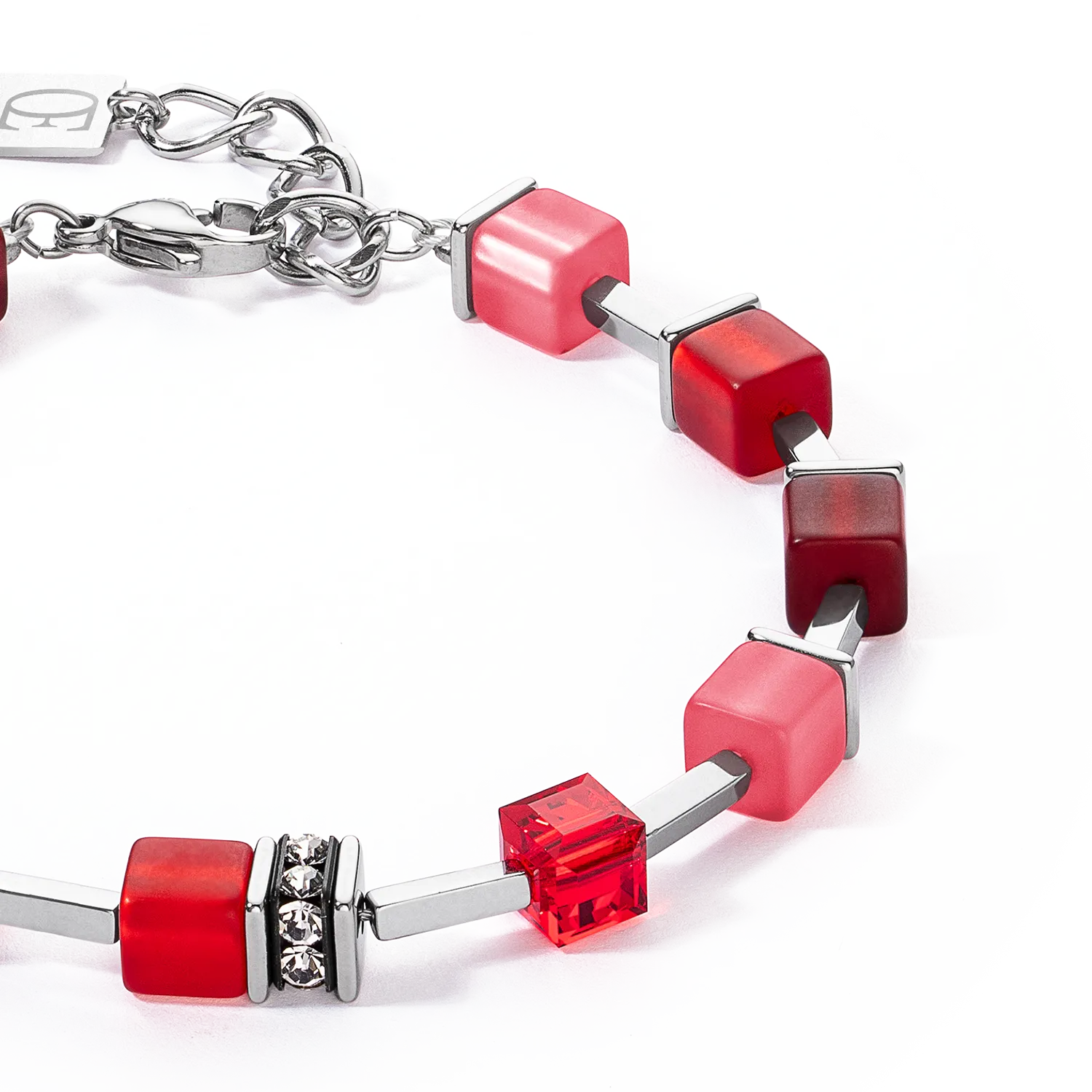 GeoCUBE? Iconic Pure Bracelet Red