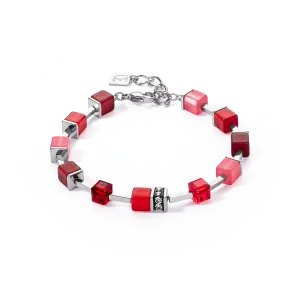 GeoCUBE? Iconic Pure Bracelet Red