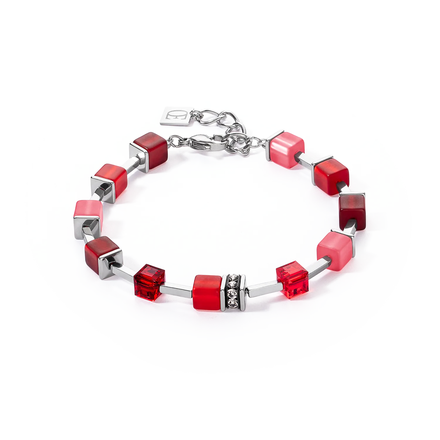 GeoCUBE? Iconic Pure Bracelet Red