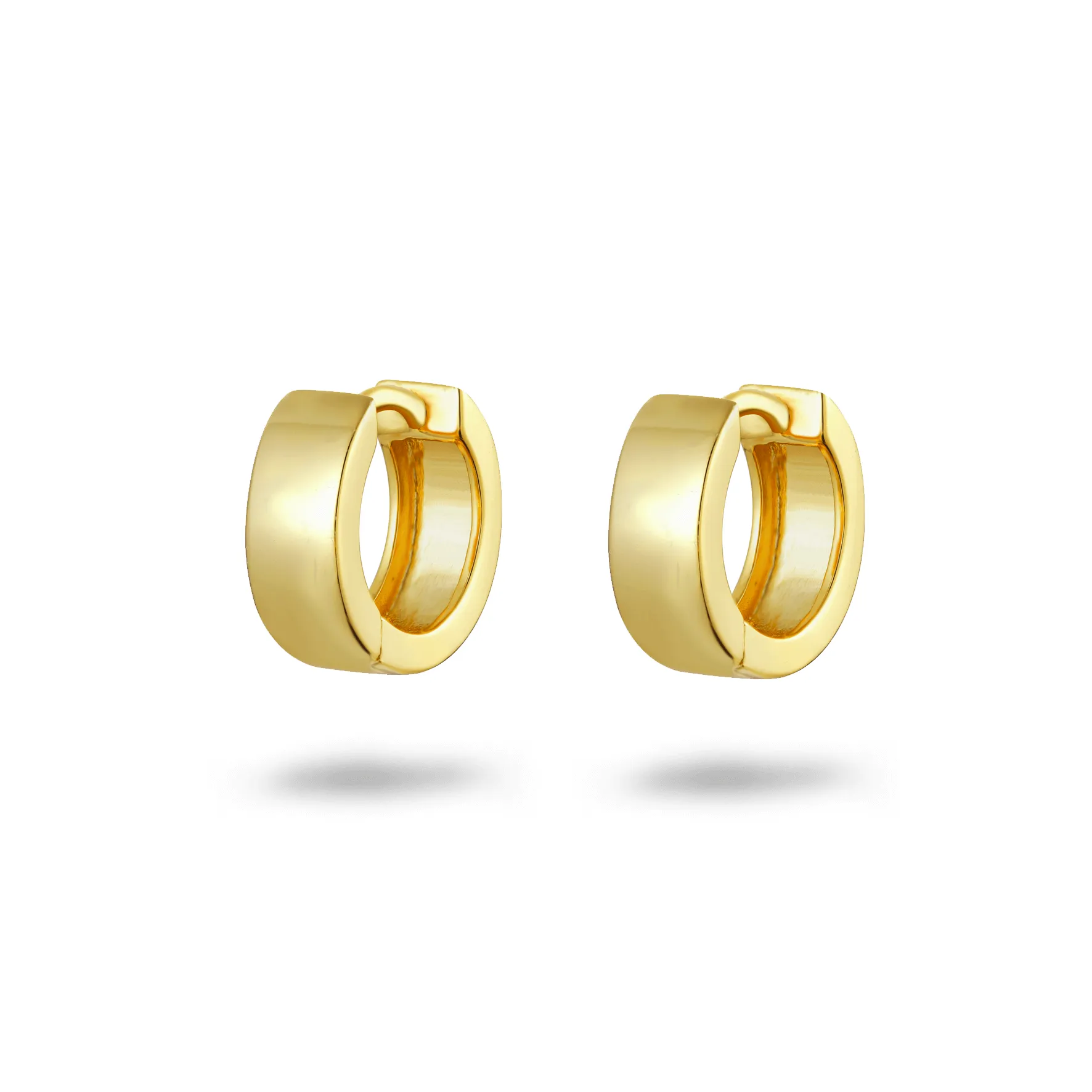 Gold earrings 18k yellow gold