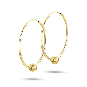 Gold earrings 18k yellow gold