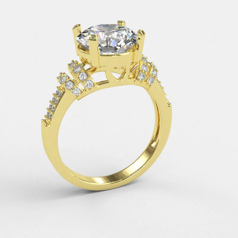Gold Engagement RIng - 06GG88