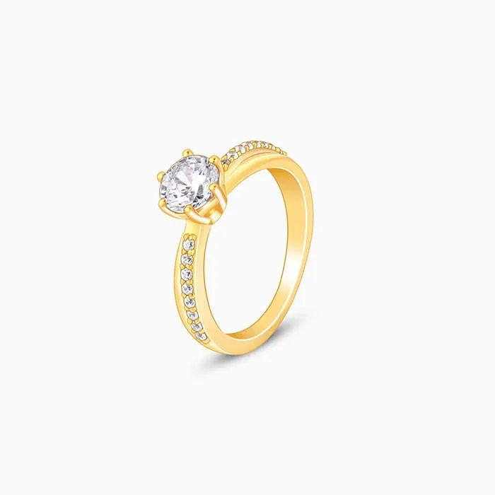 Golden Classic Elegance Ring