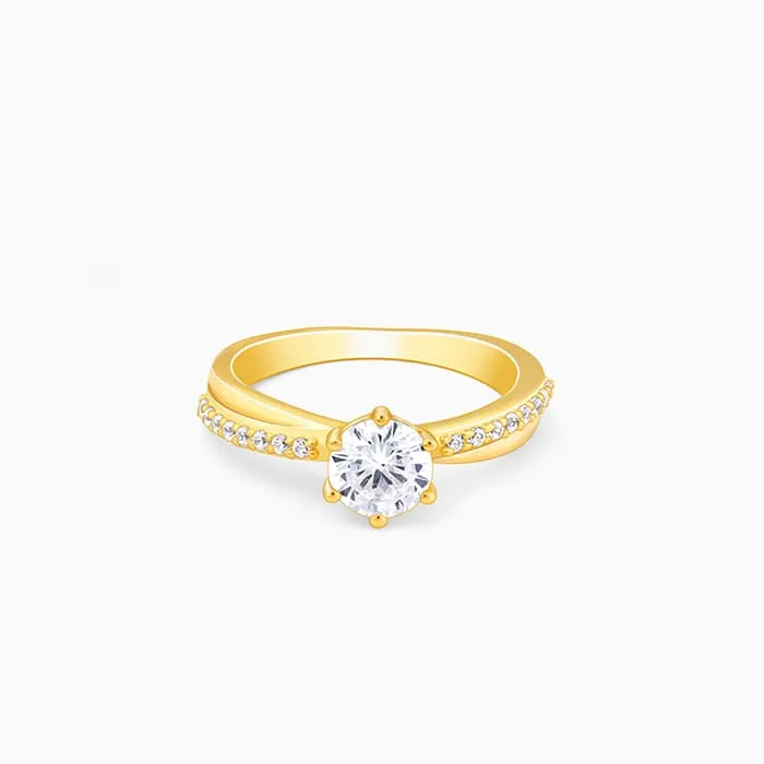 Golden Classic Elegance Ring