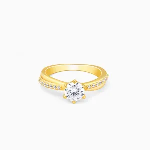 Golden Classic Elegance Ring