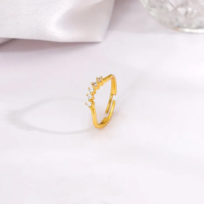 Golden Eternity Ring