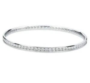 Hearts On Fire Eternity Channel Bangle