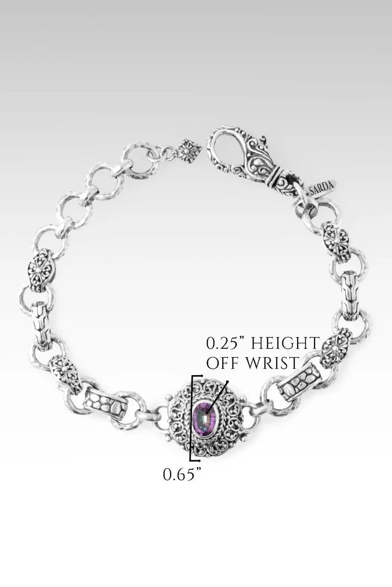 Jovial Bracelet? in English Tearose? Mystic Topaz
