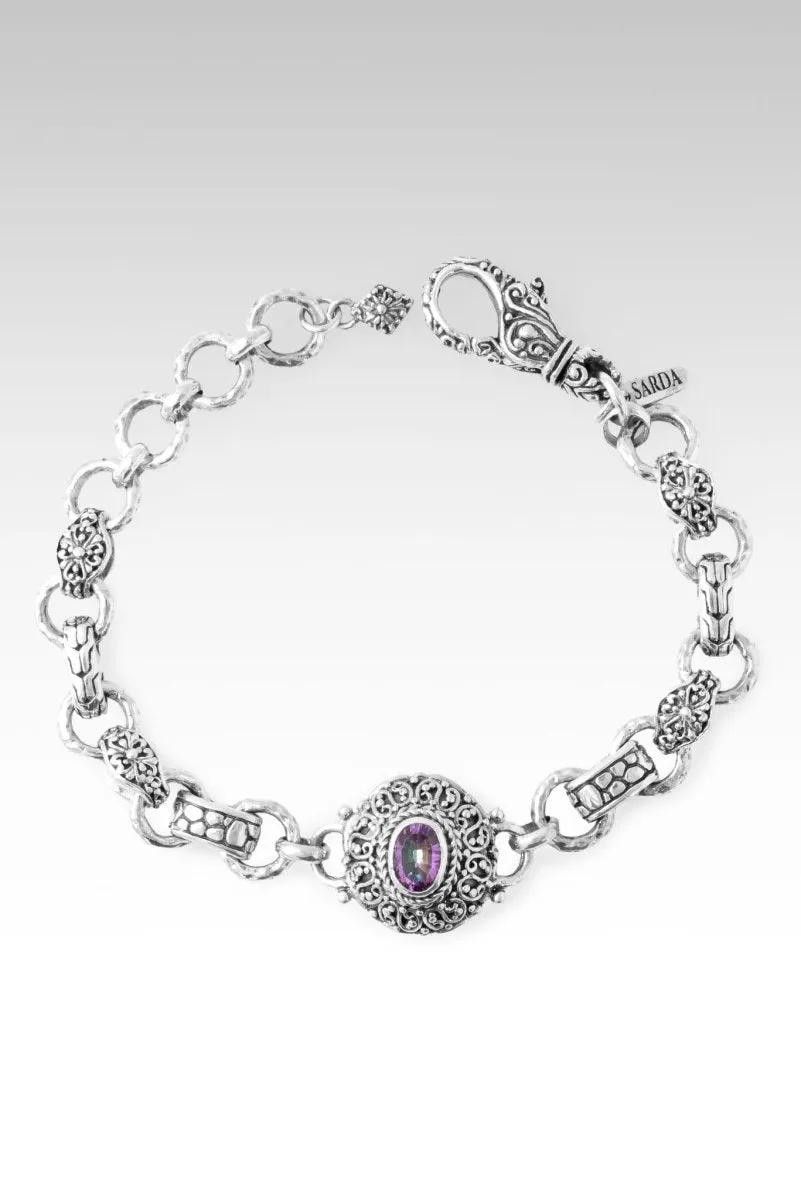 Jovial Bracelet? in English Tearose? Mystic Topaz