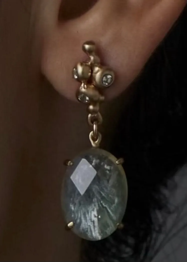 Julie Cohn | Calder Seraphanite Earring