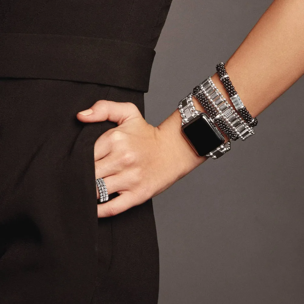 Lagos Caviar Spark Beaded Diamond Ring