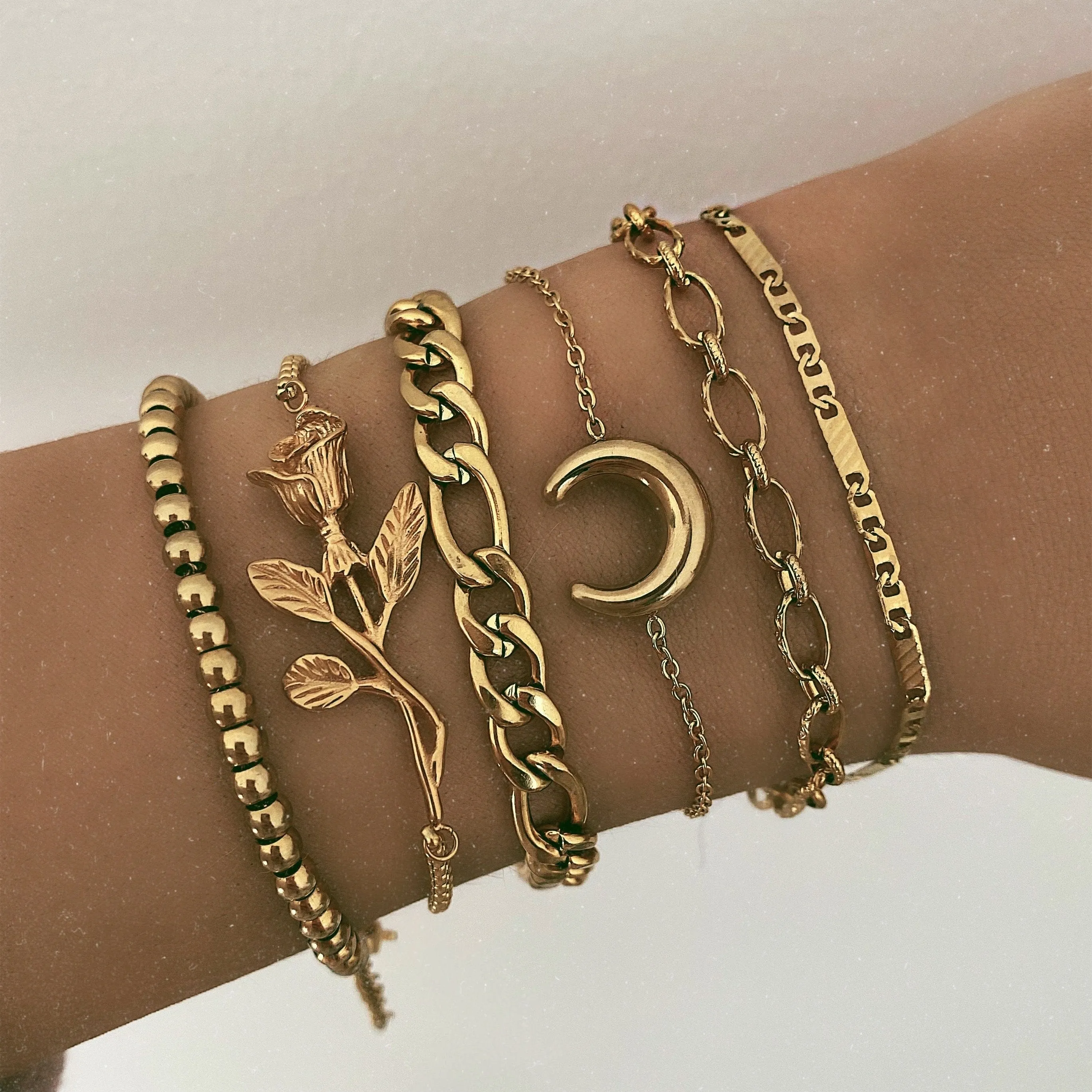 Laila Chunky Figaro Bracelet